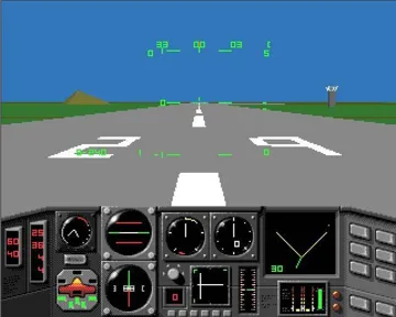 Mig 29 Fulcrum (1991)(Domark - Krisalis) screen shot game playing